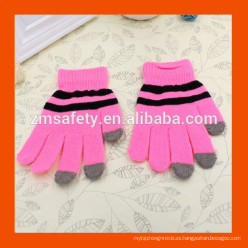 Guantes de mensaje de texto de color rosa de iPhone